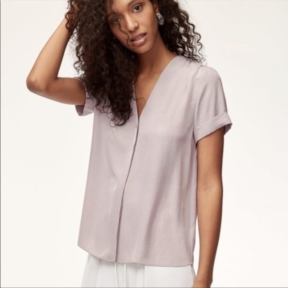 Aritzia Tops - Aritzia Wilfred Noble Mauve Top